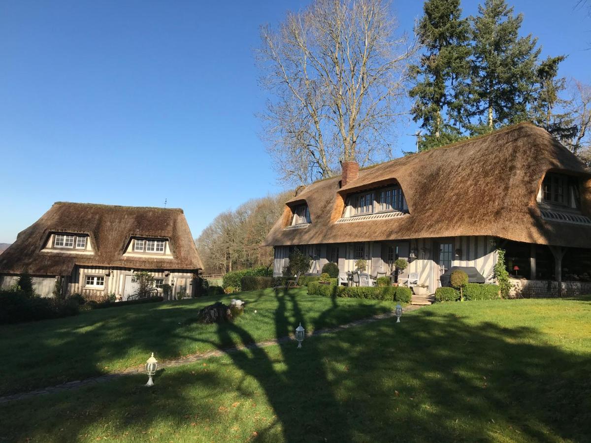 Bed and Breakfast Les Chaumieres Du Pays D'Auge Le Breuil-en-Auge Экстерьер фото